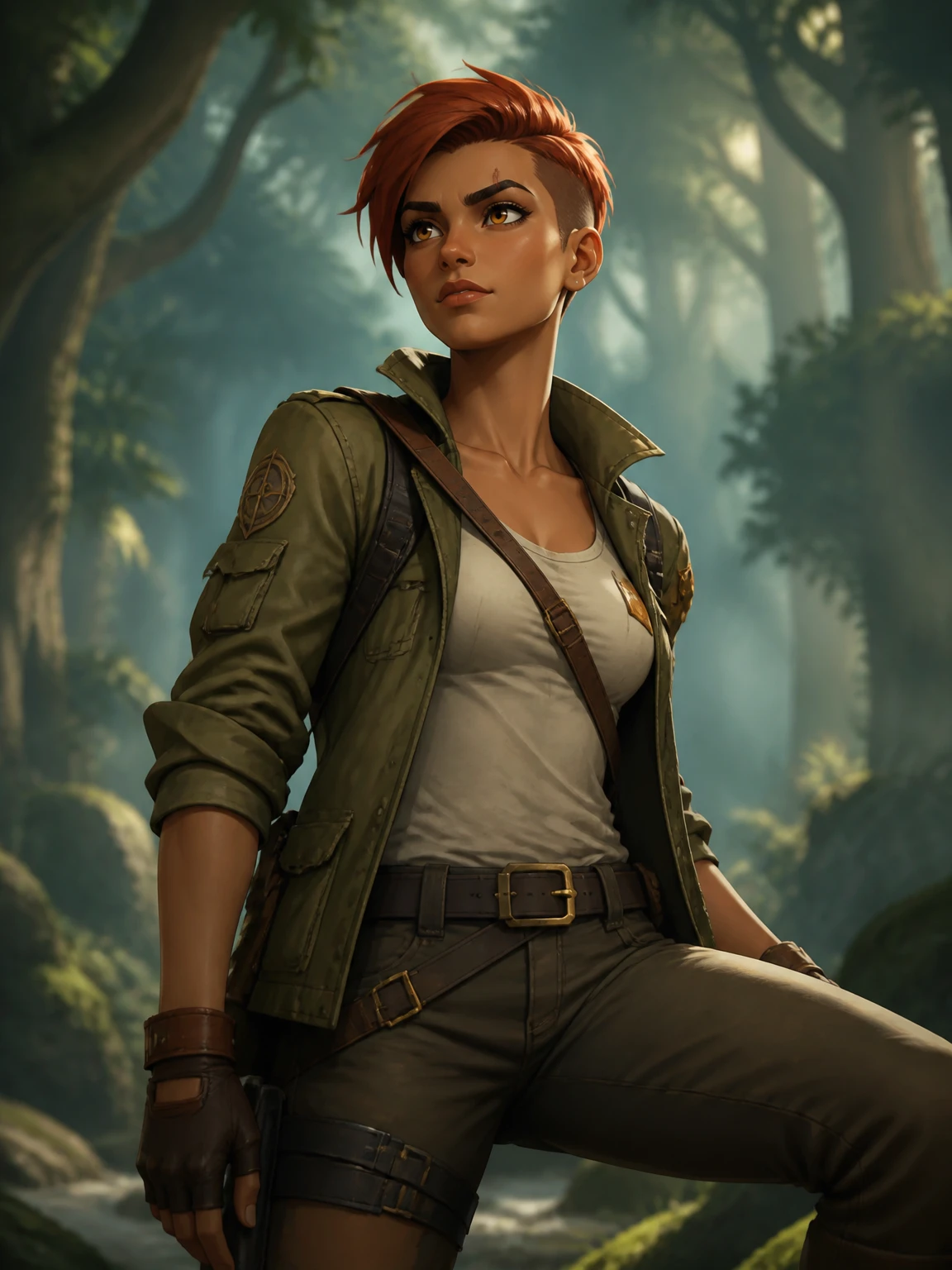 Reference character — identity-locked training source