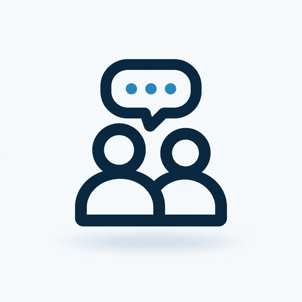 Internal team chat icon