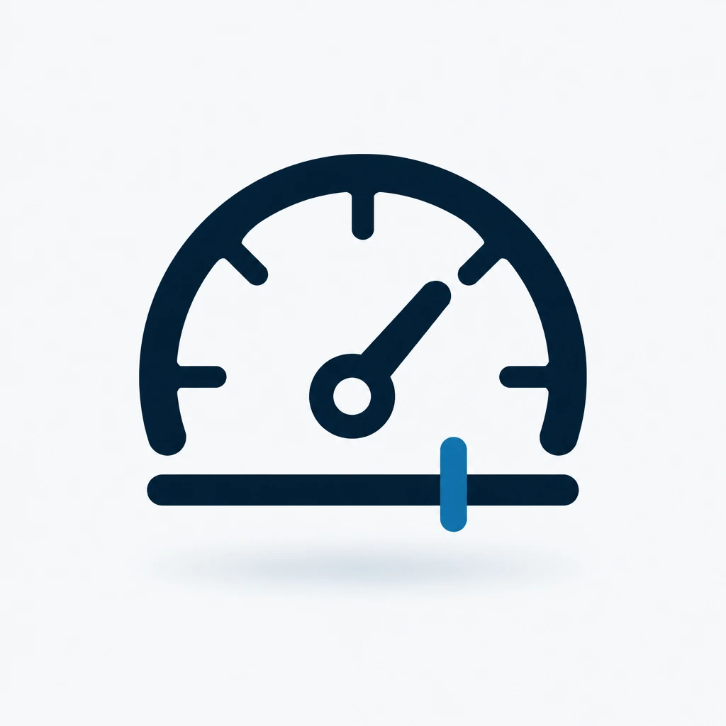 Confidence thresholds icon