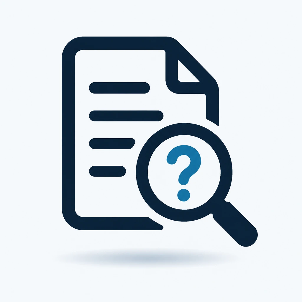 Knowledge gap finder icon
