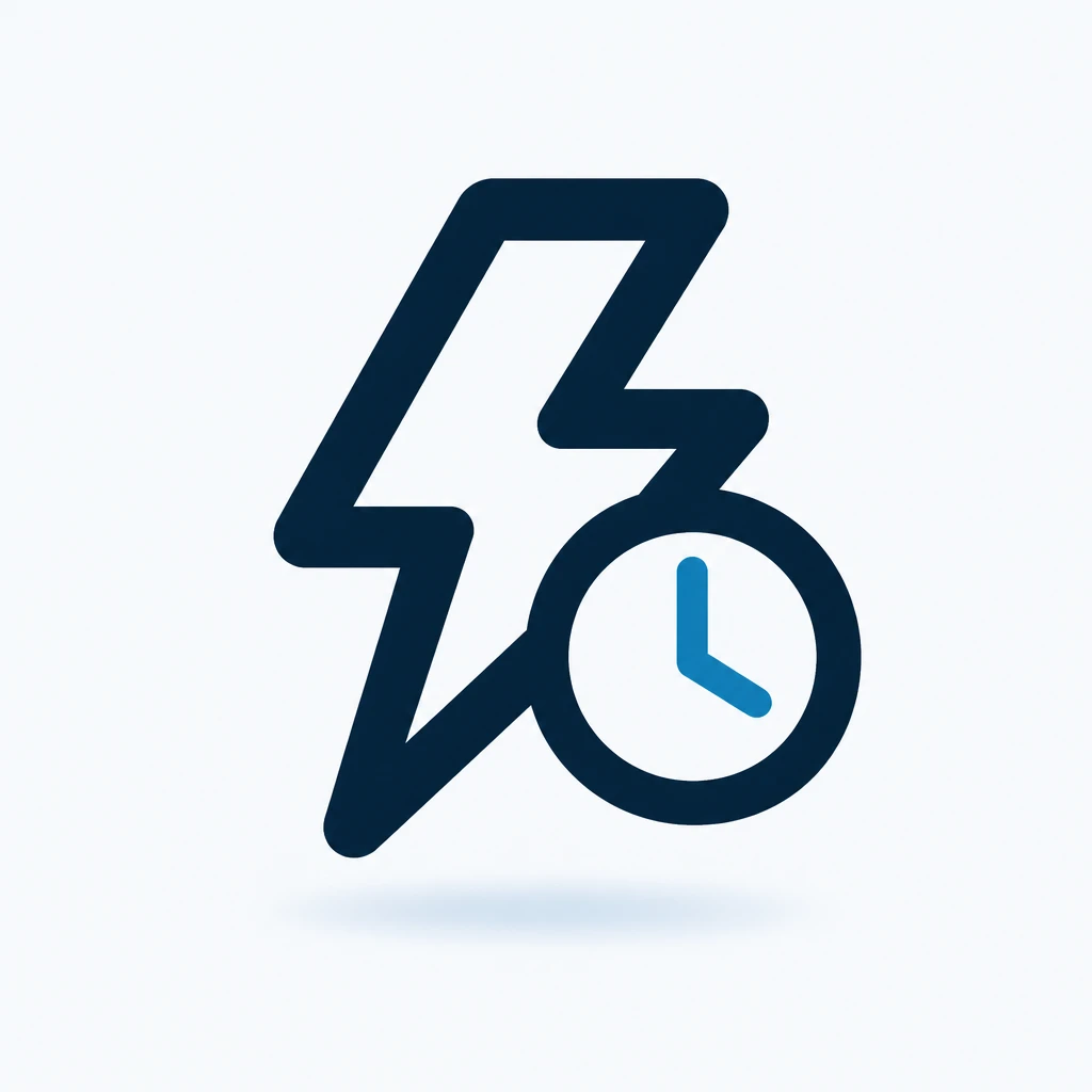 Speed is a feature icon