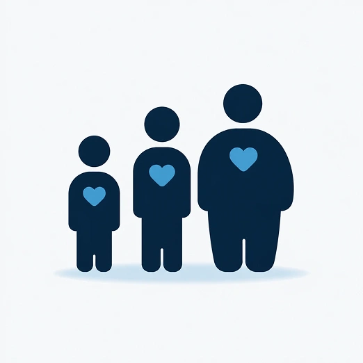 Size inclusivity icon